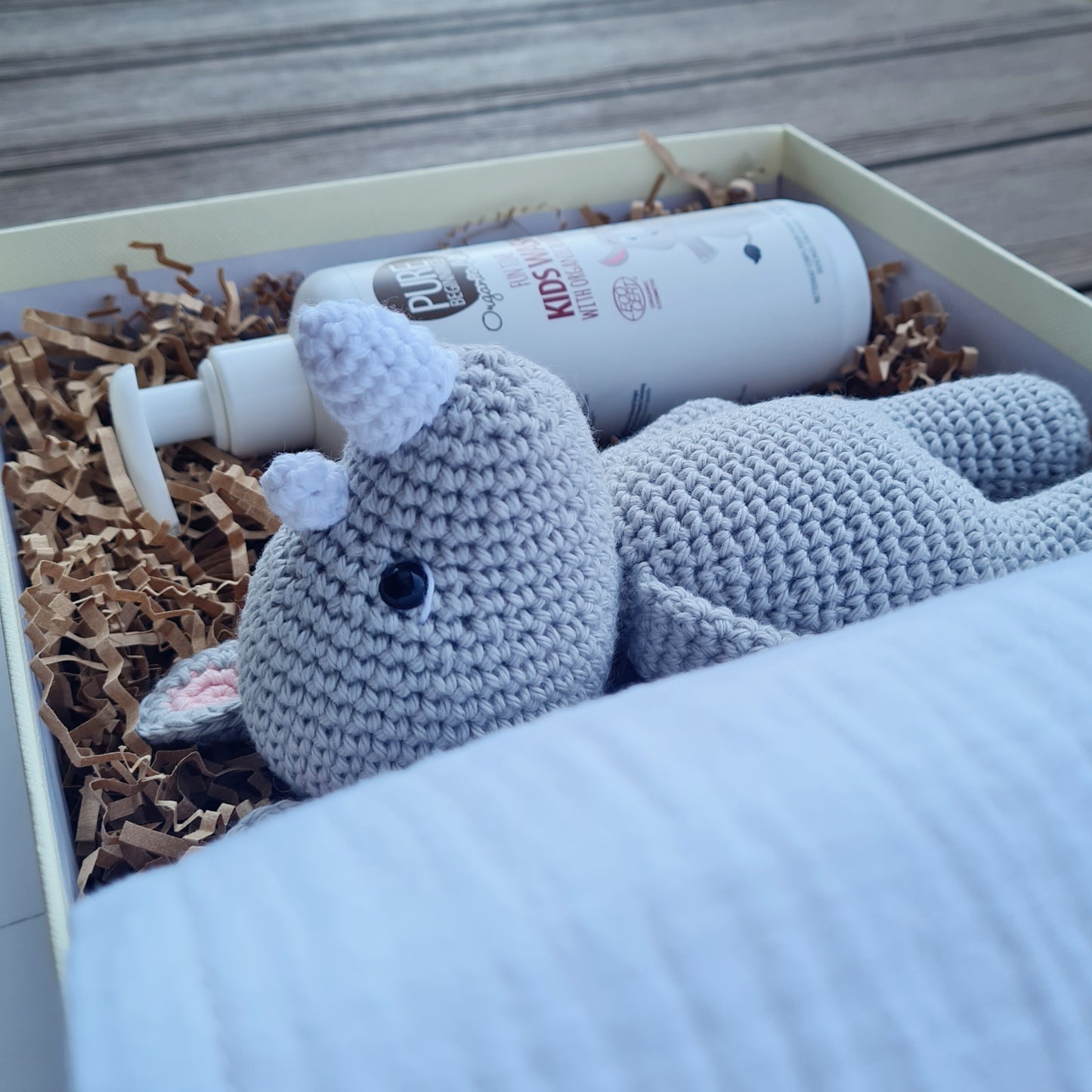 Crocheted Rhino