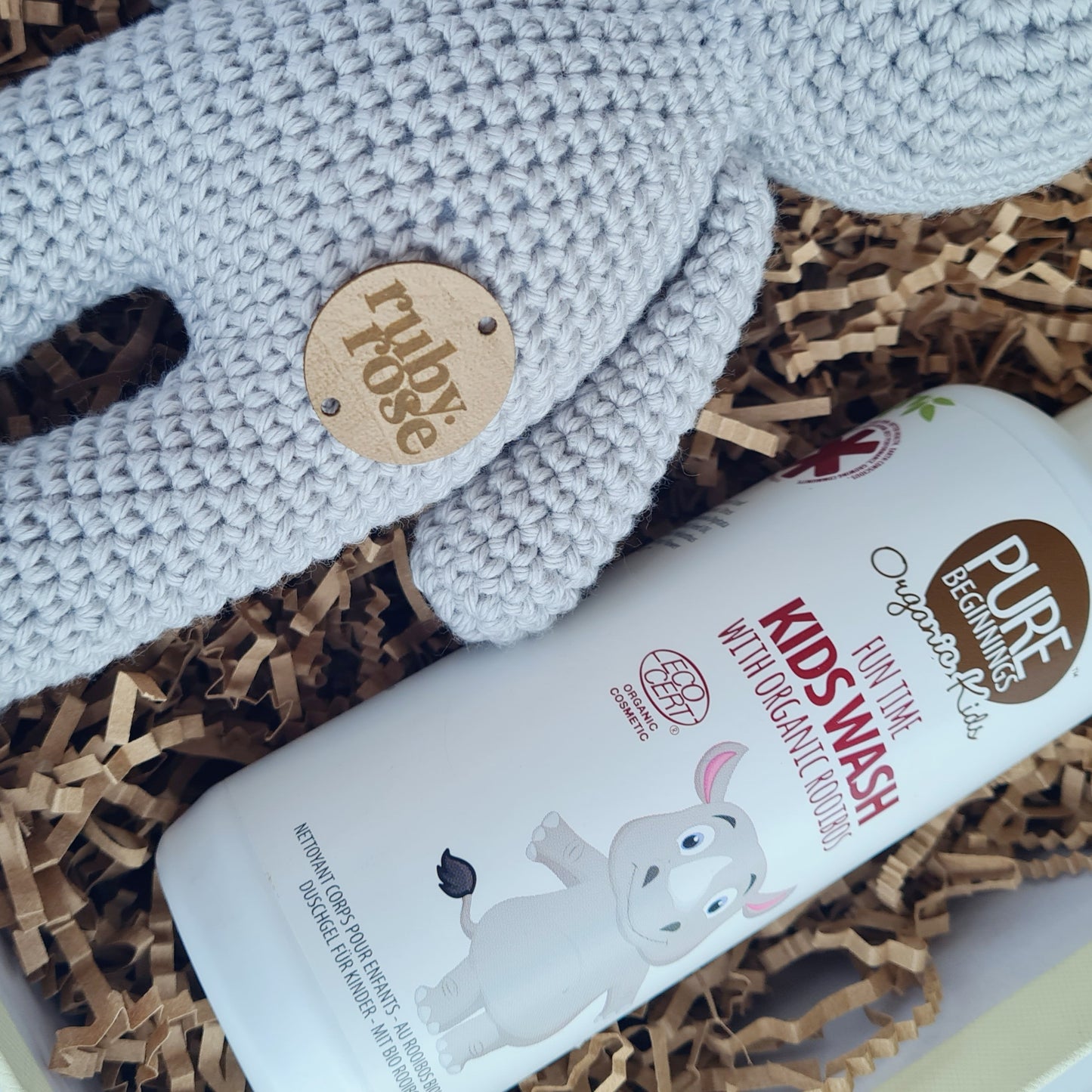 Crocheted Rhino