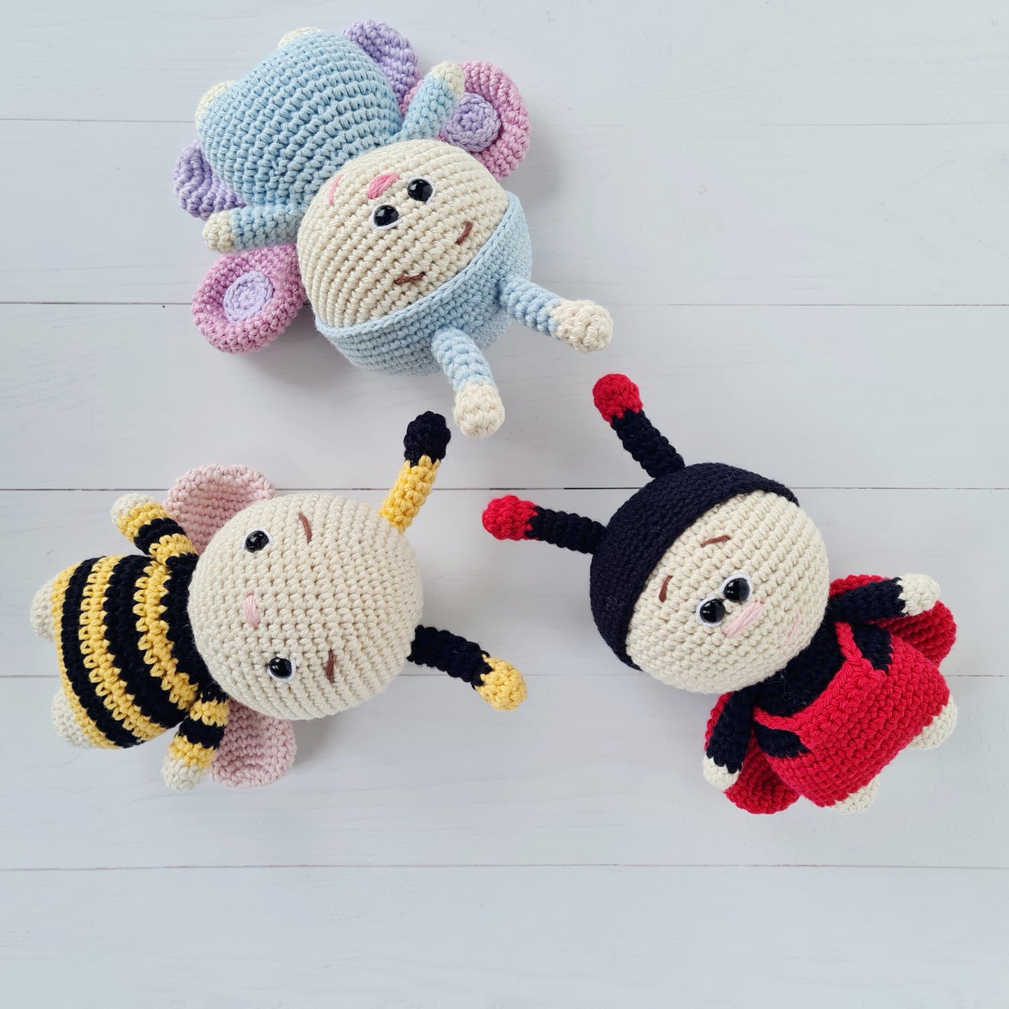 Crocheted Baby Ladybug