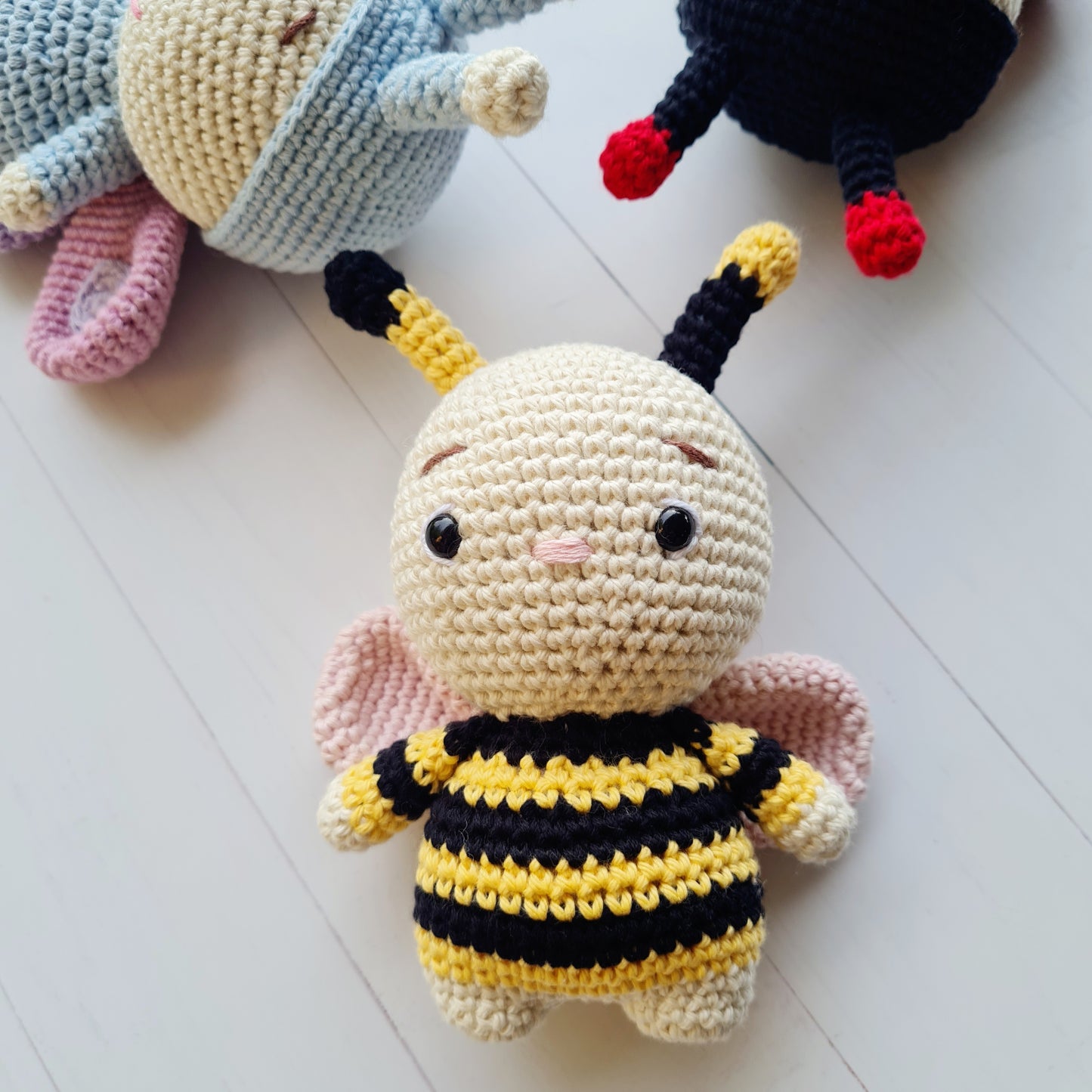 Crocheted Baby Bee