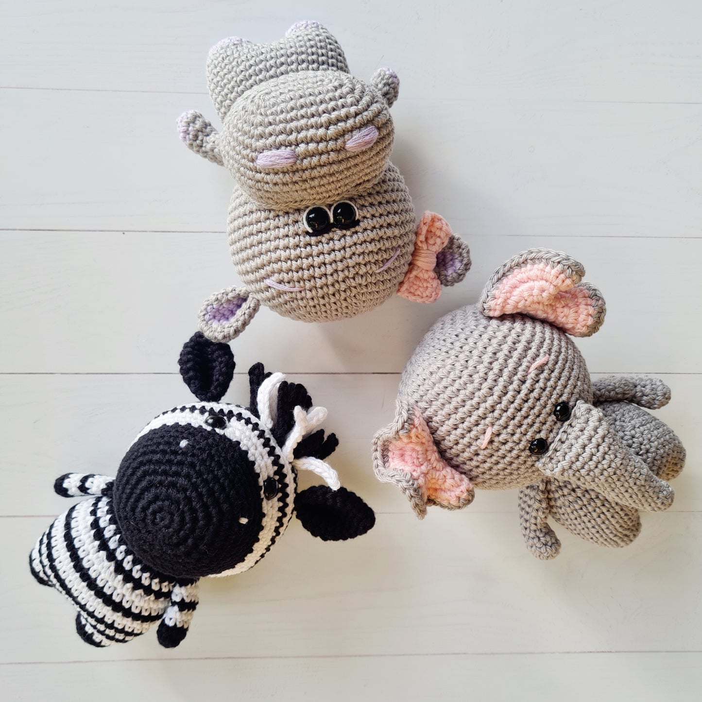 Crocheted Baby Elephant