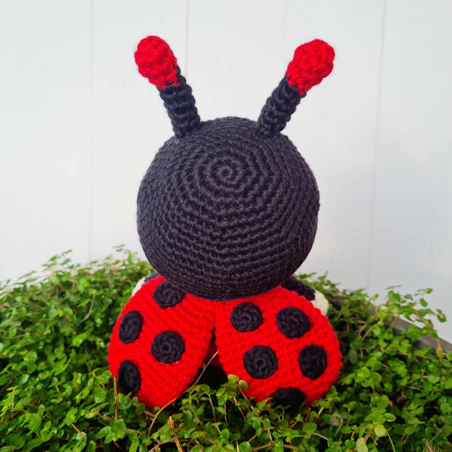 Crocheted Baby Ladybug