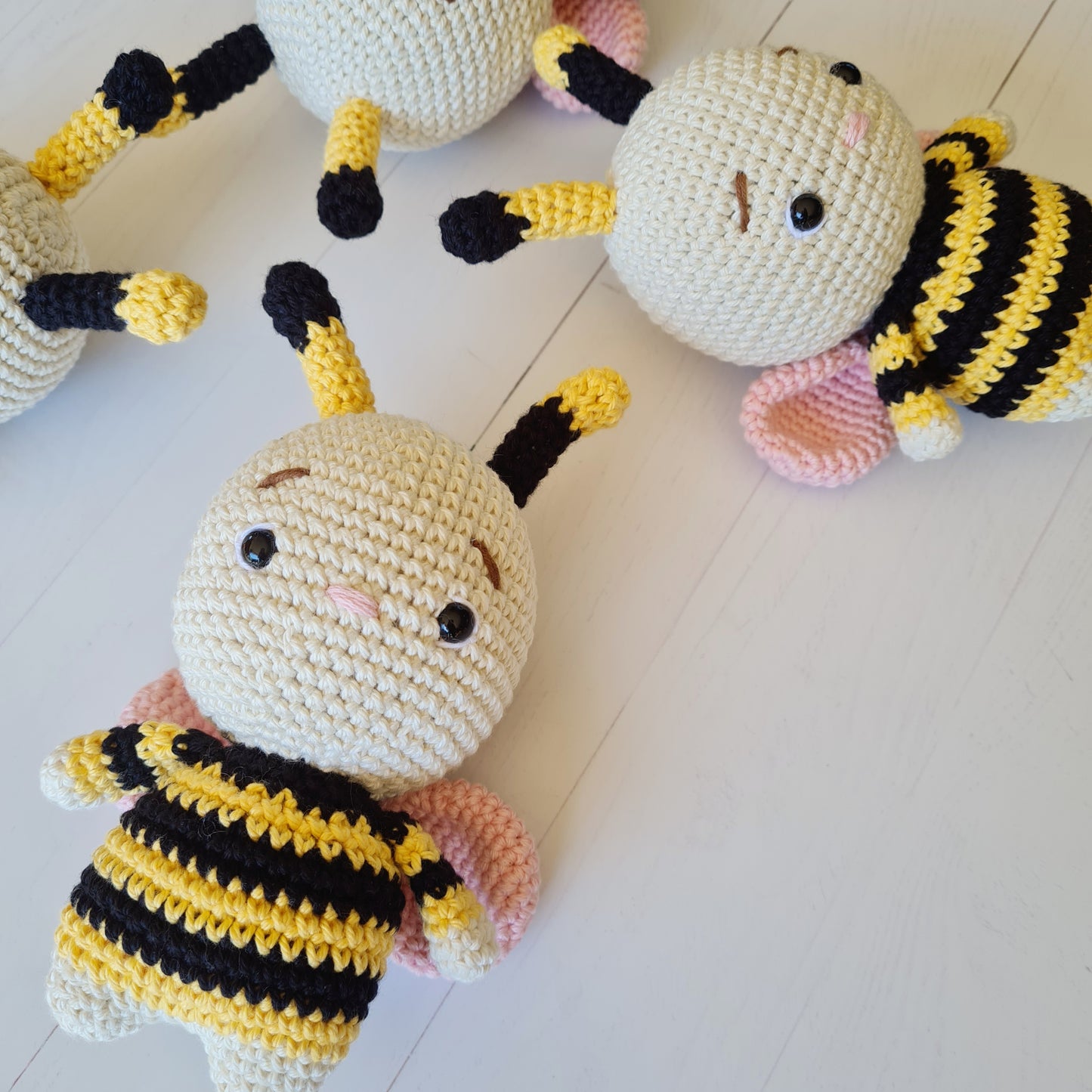Crocheted Baby Bee