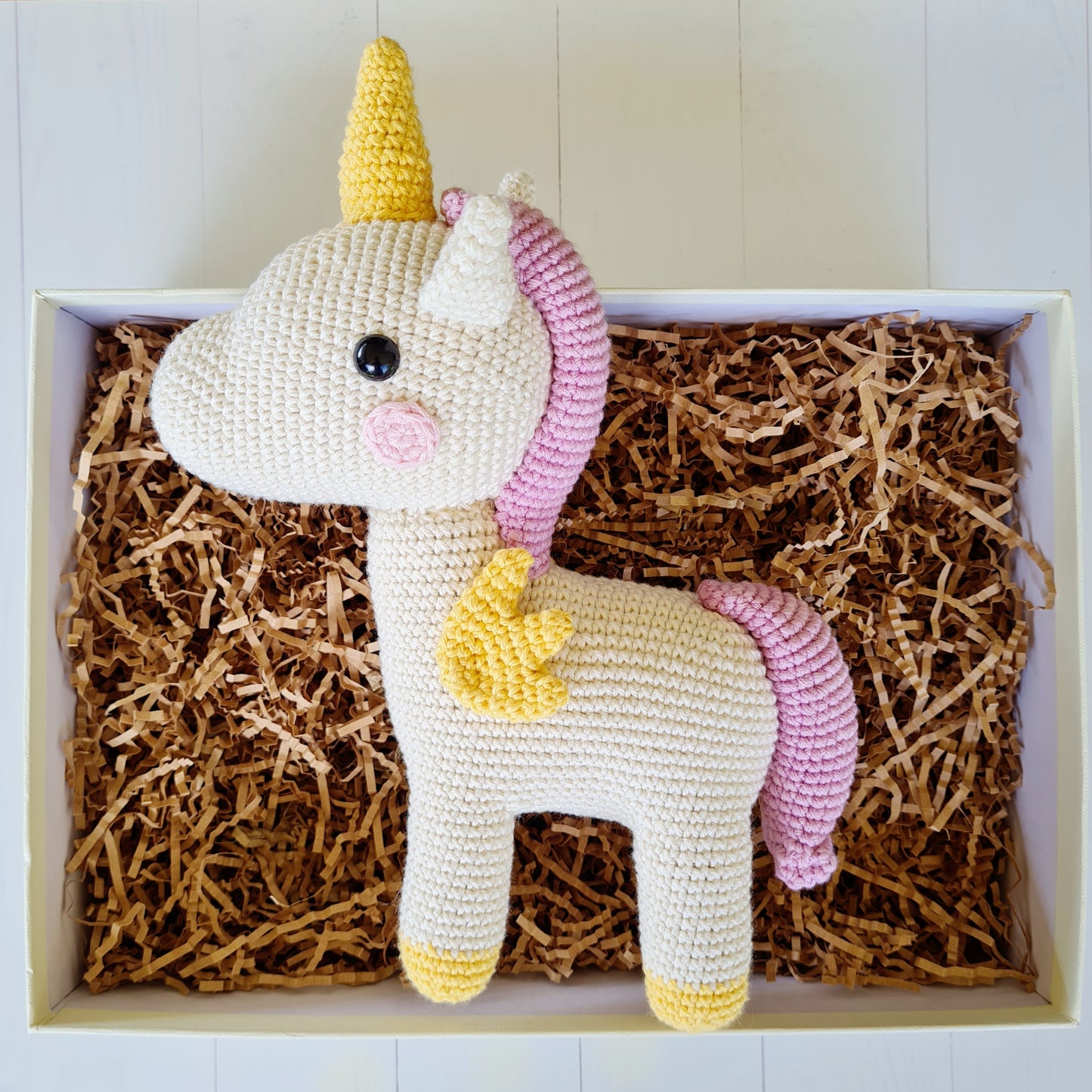Crochet Magical Unicorn Pink
