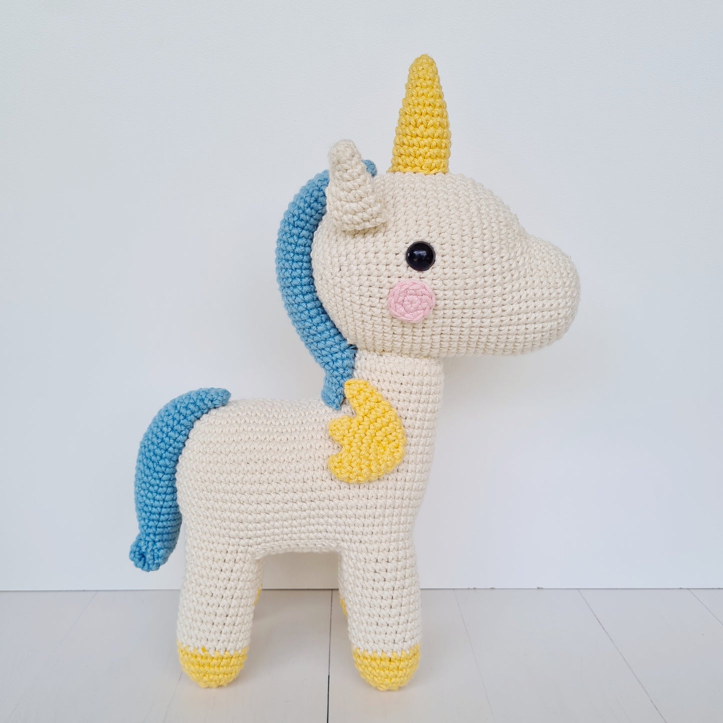 Crochet Magical Unicorn Blue