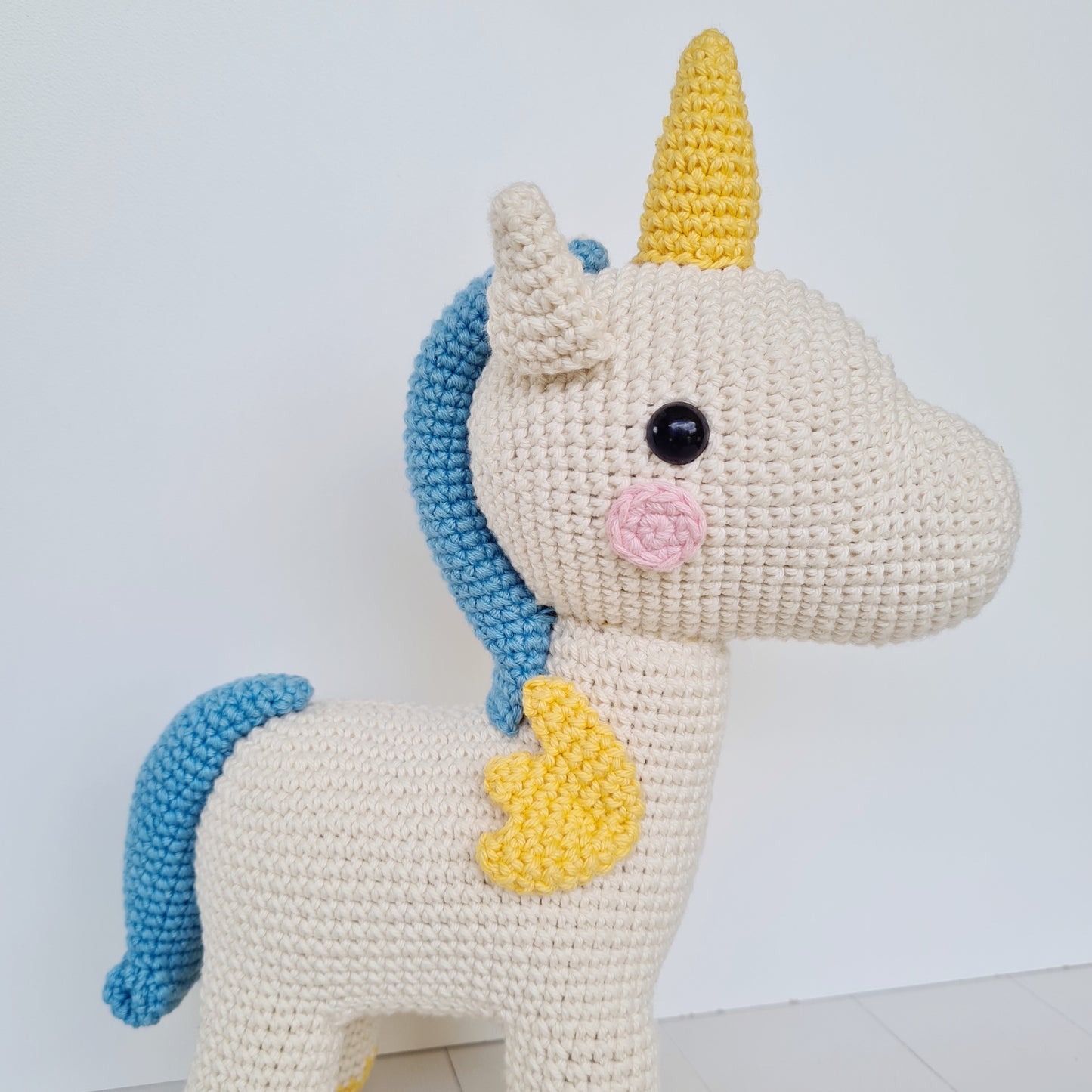 Crochet Magical Unicorn Blue