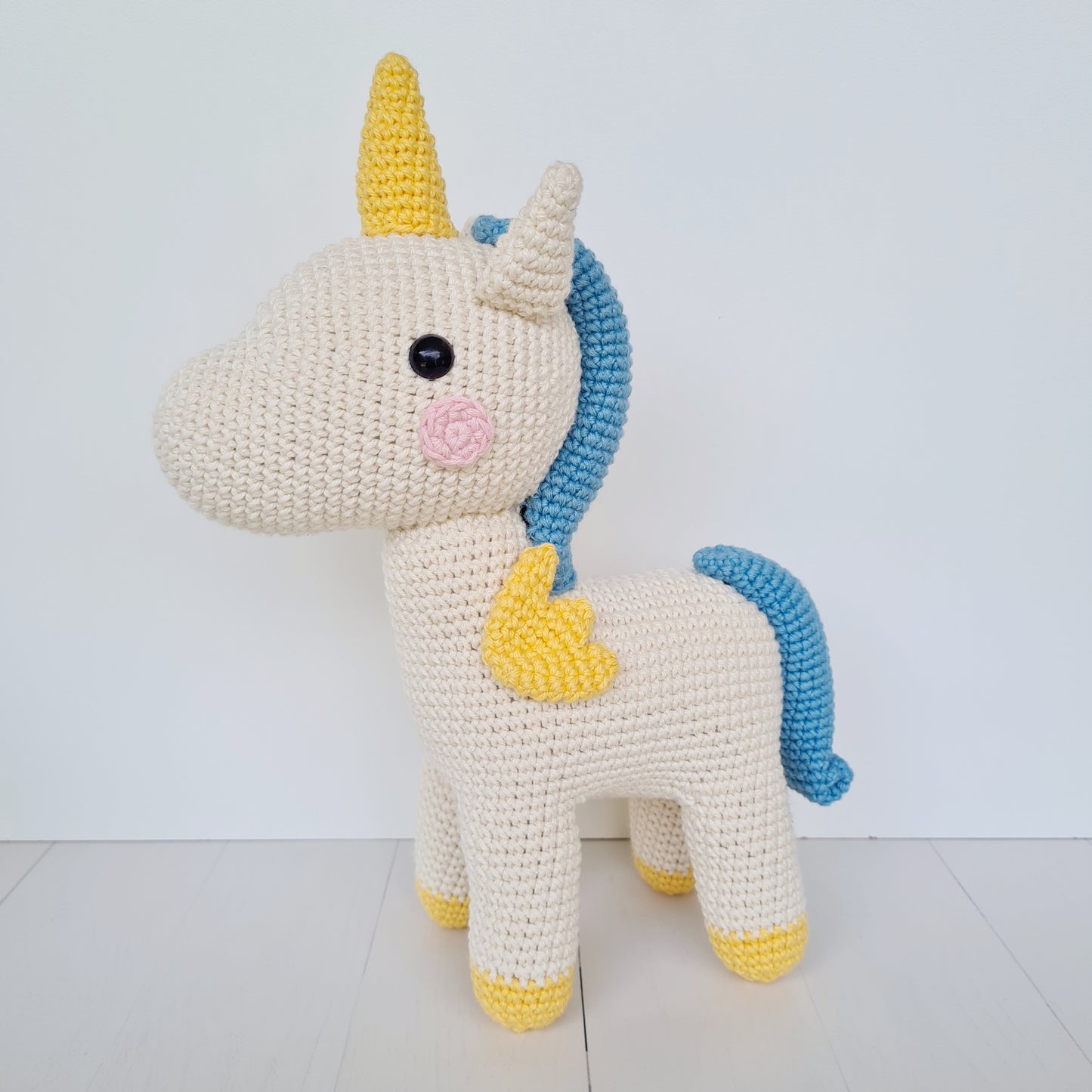 Crochet Magical Unicorn Blue