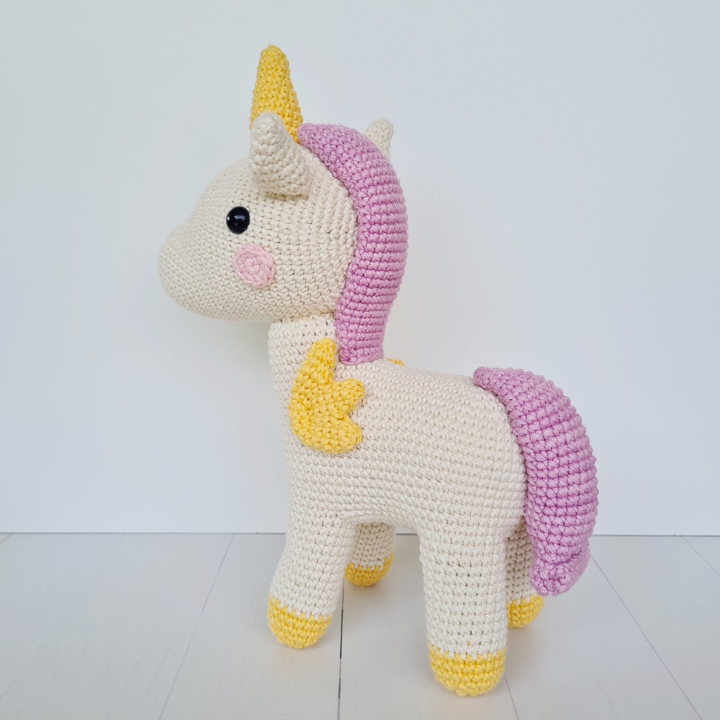 Crochet Magical Unicorn Pink