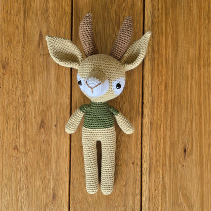 Crocheted Springbok