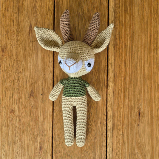 Crocheted Springbok