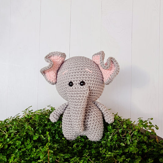 Crocheted Baby Elephant