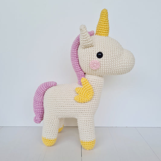 Crochet Magical Unicorn Pink